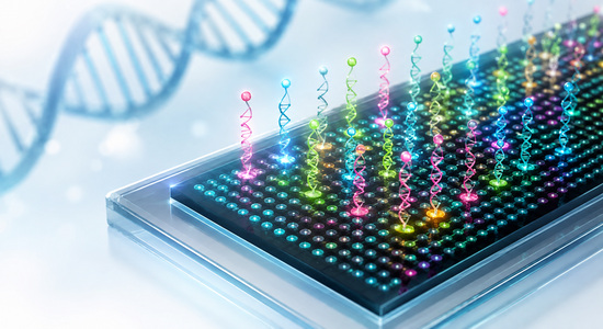 Fluorescent Oligonucleotides in DNA Microarrays and High-Throughput Genotyping