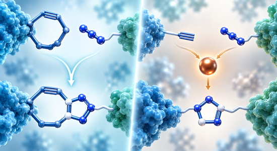 SPAAC vs CuAAC for Bioconjugation